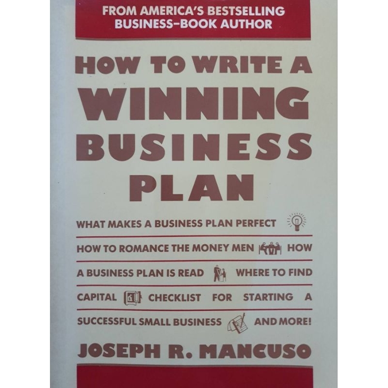 How to Write a Winning Business Plan : Joseph Mancuso