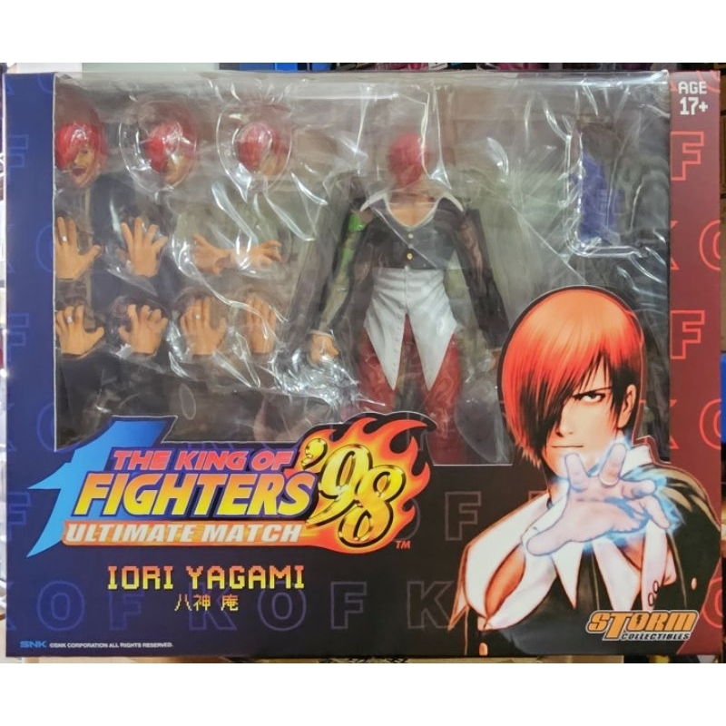 [พร้อมส่ง/มือ 1] STORM COLLECTIBLES King of Fighters '98 Ultimate Match Action Figure 1/12 Iori Yaga