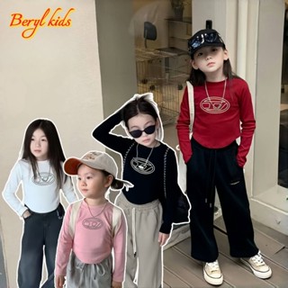 Beryl kids🌸เสื้อแขนยาวเด็ก🎀เสื้อยืดสไตล์เกาหลีรุ่นใหม่ เสื้อ…