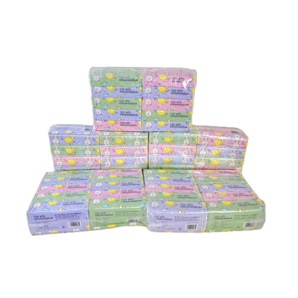 [ลูกค้าใหม่ 1฿] กระดาษทิชชู่ห่อยาว 1 หิ้ว10 ห่อ(ยกแพ็ค) หนา 3 ชั้น 1ห่อ240แผ่น(พร้อมส่ง)