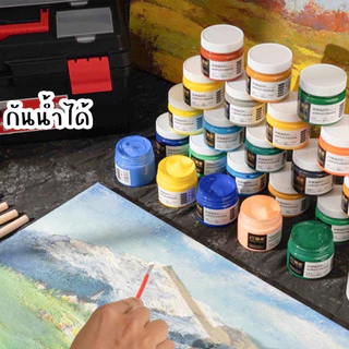 สีอะคริลิค สีเพ้นท์ ขนาด 100ml สีกันน้ำ Color สีสำหรับเด็กและผู้ใหญ่ วาดภาพ DIY หลากหลายสี พร้อมส่งในไทย