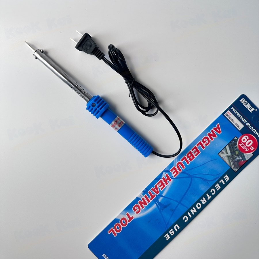 Angle Blue หัวแร้ง 60w 220v Soldering Iron หัวแร้งไฟฟ้า หัวแร้งปากกา หัวแร้งแช่ หัวแร้งเชื่อม บัดกรี