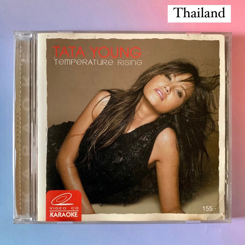 🛒 (พร้อมส่ง) VCD วีซีดีเพลง/คาราโอเกะ: Tata Young (ทาทายัง) — Temperature Rising: Karaoke [Thailand]