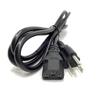 สายไฟ AC Power ต่อ CPU เข้าจอคอม มาตรฐาน มอก. สายยาว 1.8 เมตร (IEC53 (VCT) 3x0.75 sq.mm.300/500V PVC/PVC)