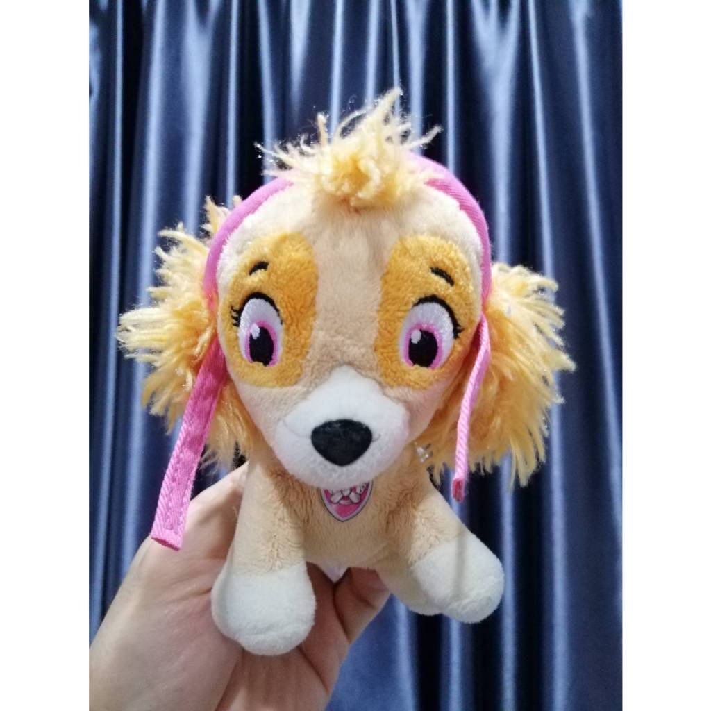 ตุ๊กตาหมา หมาพาว พาโทรลNickelodeon Paw Patrol Skye The Pink Girl Puppy Dog 5" Plush Stuffed Animal T