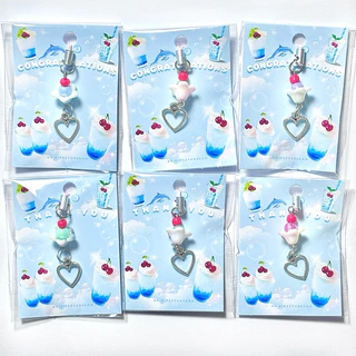 ( พร้อมส่ง ) Mini Cream Soda Keyring พวงกุญแจมินิครีมโซดา ของแจกลูกค้า ของปัจฉิมราคาถูก ♡ พร้อมแพคเกจ ( คละสี )🍡