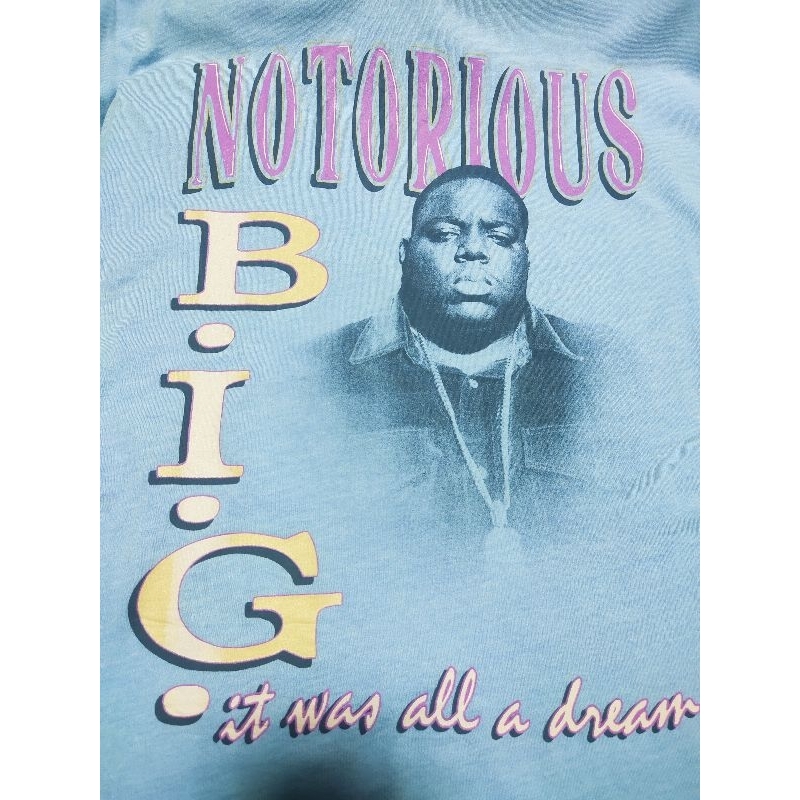 👕0208👕อก48/BIG เสื้อยืดมือ2 แบรนด์ วินเทจ การ์ตูน วง ลายมันส์