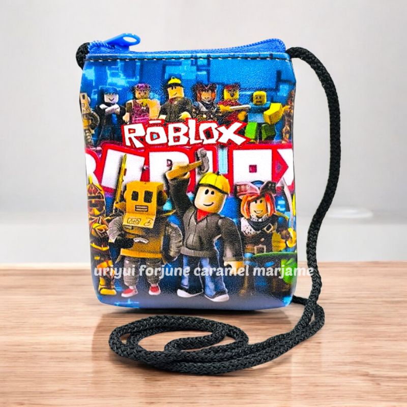 กระเป๋าตังค์เด็ก 🔶 Roblox 🔶แบบห้อยคอ กันน้ำ  🇨🇷 ส่งจากไทย🇨🇷