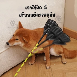 ไม้ตีสัตว์เลี้ยง ไม้ฝึกสัตว์เลี้ยง แส้ วัสดุPP ไม่เจ็บ ไม่ทำร้ายสัตว์เลี้ยง สำหรับสุนัขและแมว