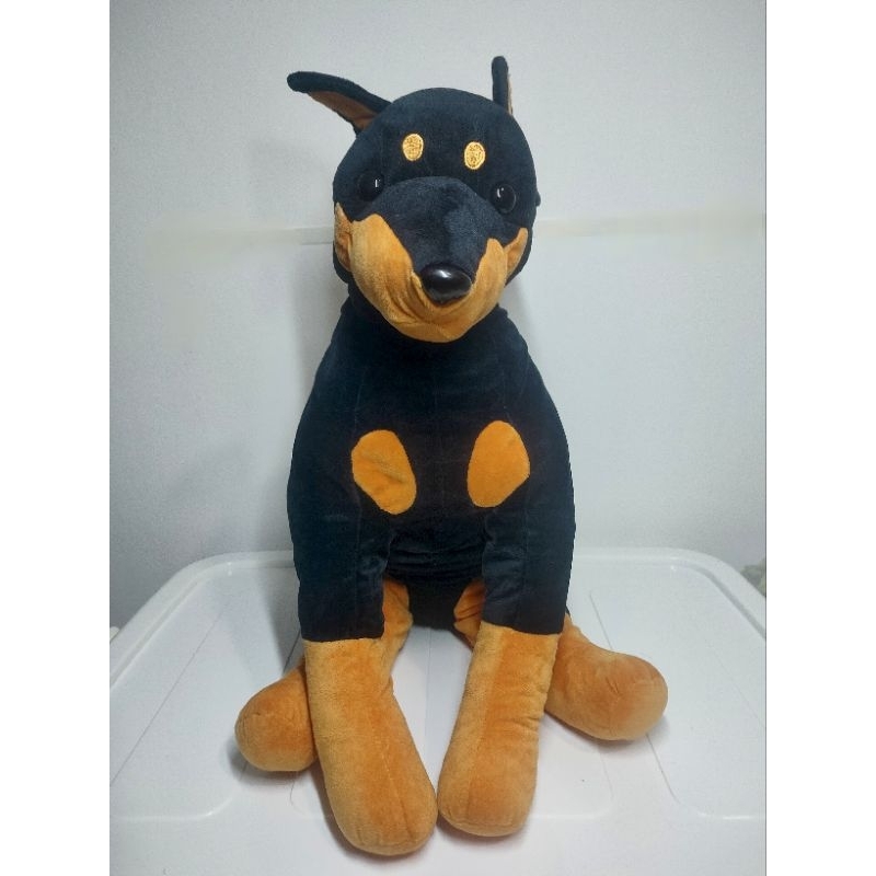 ตุ๊กตาสุนัข โดเบอร์แมน Kuttari Doberman Dog Ultra Big Plush Amuse Amufun