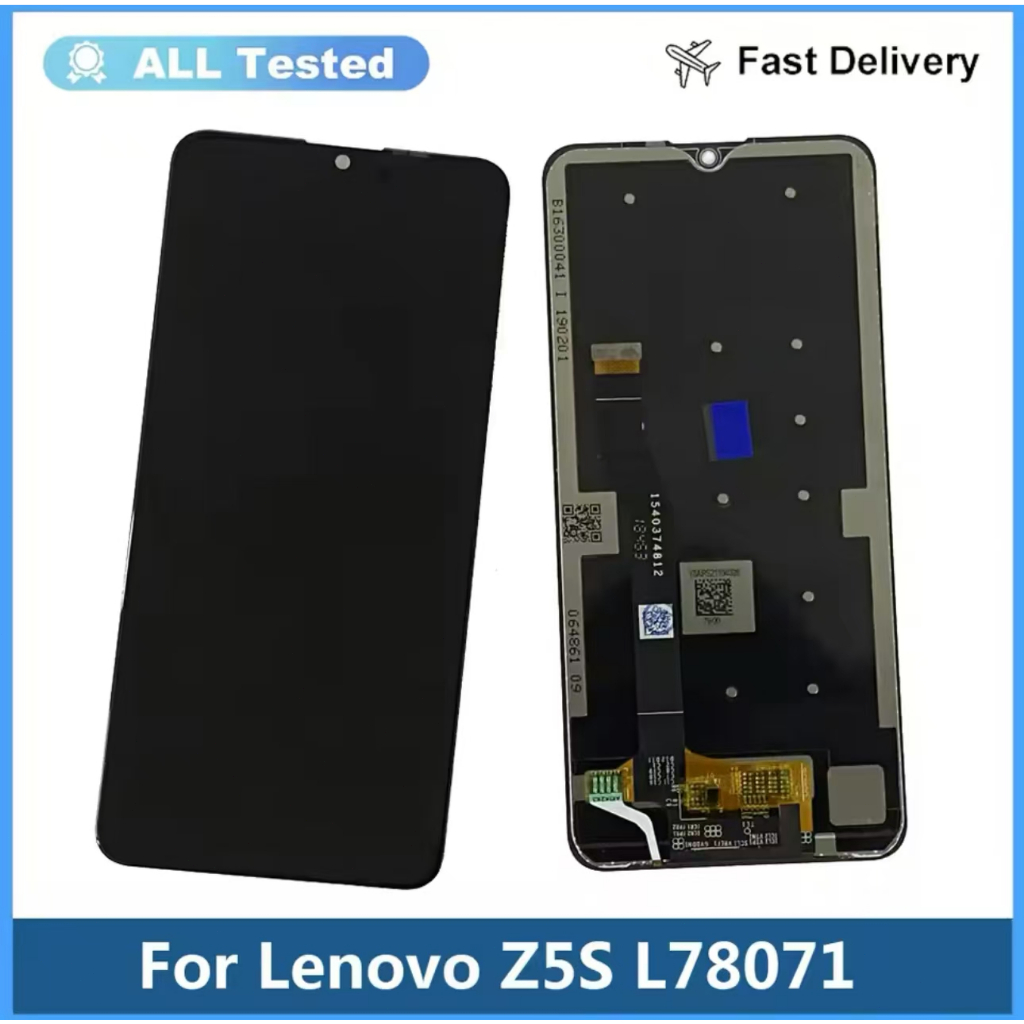 ภาพใหญ่: Lenovo Z5S จอแสดงผล LCD แบบเต็มรูปแบบหน้าจอสัมผัส Digitizer Assembly Sensor สำหรับ Lenovo Z