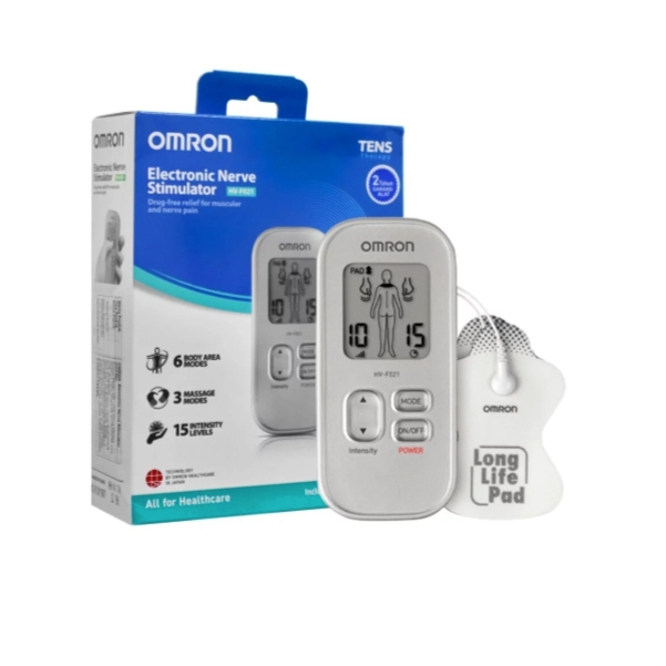 OMRON Electronic Nerve Stimulator HV-F021 ออมรอน เครื่องนวดไฟฟ้า