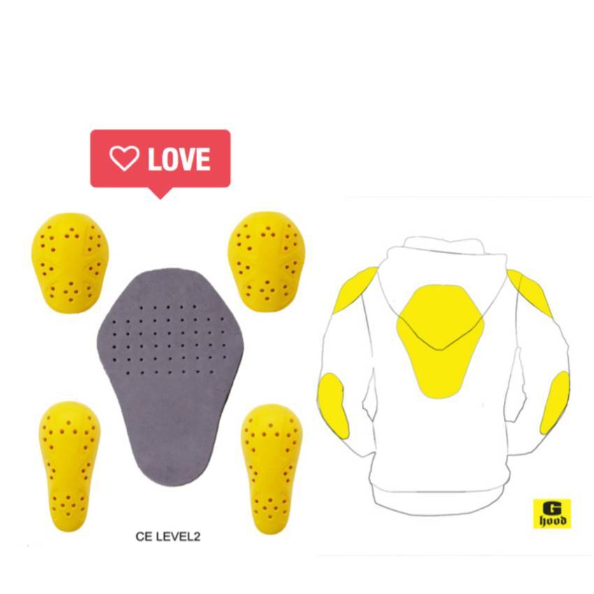 เสื้อยีนส์ฮู้ดการ์ด5จุด