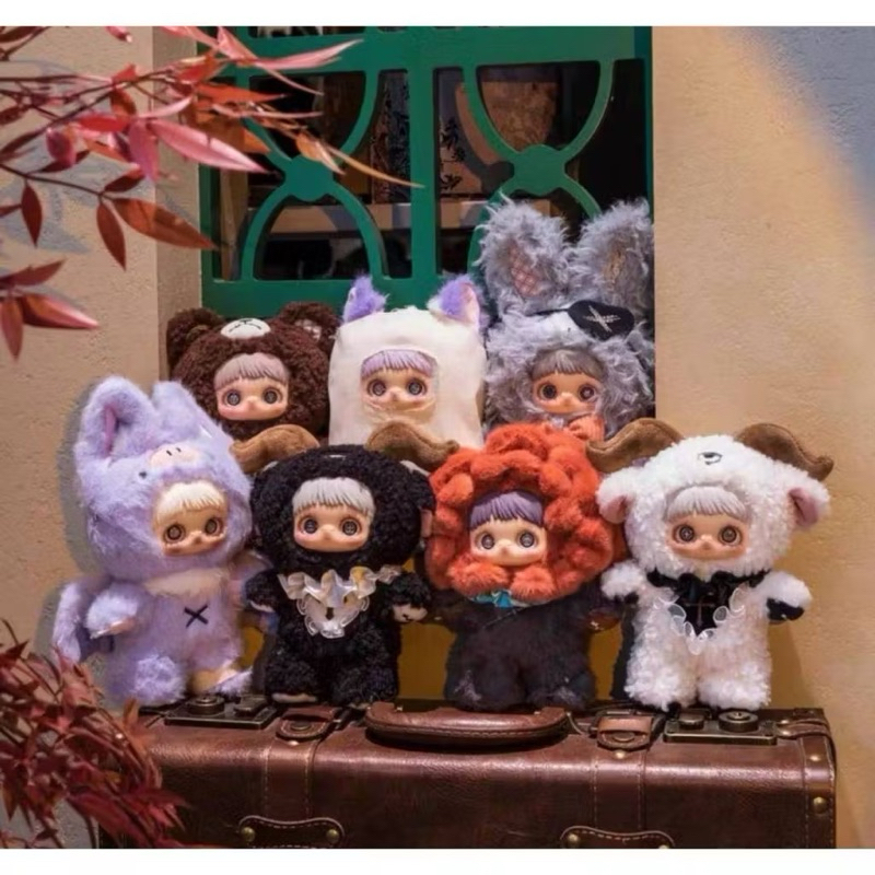 [ พร้อมส่งในไทย ] Meimei V.2 พวงกุญแจตุ๊กตาน่ารัก