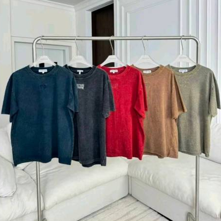 PTCL-002-1 Oversize ผ้าฟอกปัก PROMTHONG Unisex