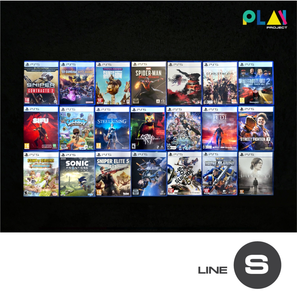 เกม PS5 Playstation5 [มือสอง] [มือ2] (รายชื่อตัวอักษร S ) [แผ่นเกม] [เกมPS5] [เกม Playstation]