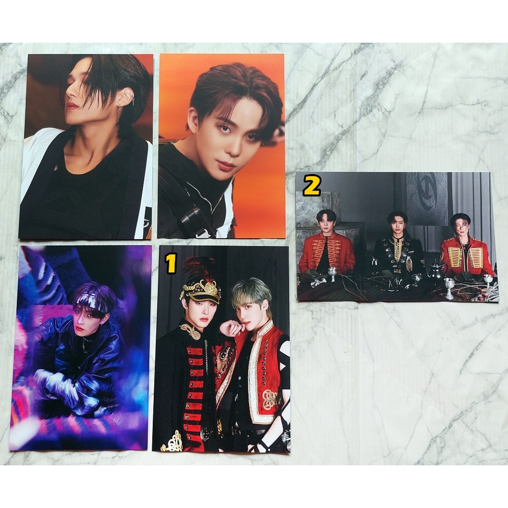 การ์ด Postcard ของแท้ จาก CD อัลบั้ม ATEEZ - THE WORLD EP.FIN : WILL Album พร้อมส่ง Kpop Card