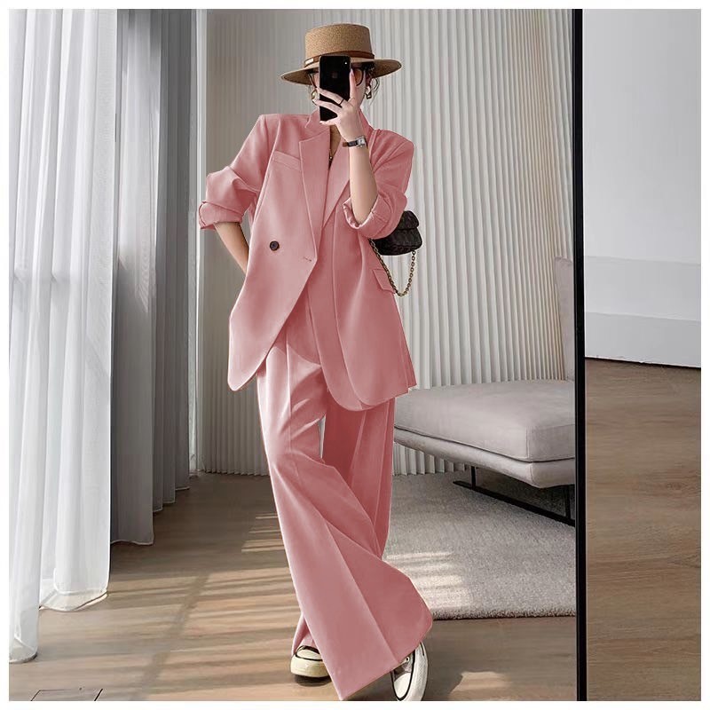 SUIT-21 เซ็ตสูทผู้หญิง สไตล์เกาหลี ทรงใหญ่ใส่สวย (ขายยกเซ็ต)  เซ็ตสูทแฟชั่น เบลเซอร์ ใส่ทำงาน ราคา ถูกที่สุด ดีลบีเคเค แกลเลอรีภาพที่ 6