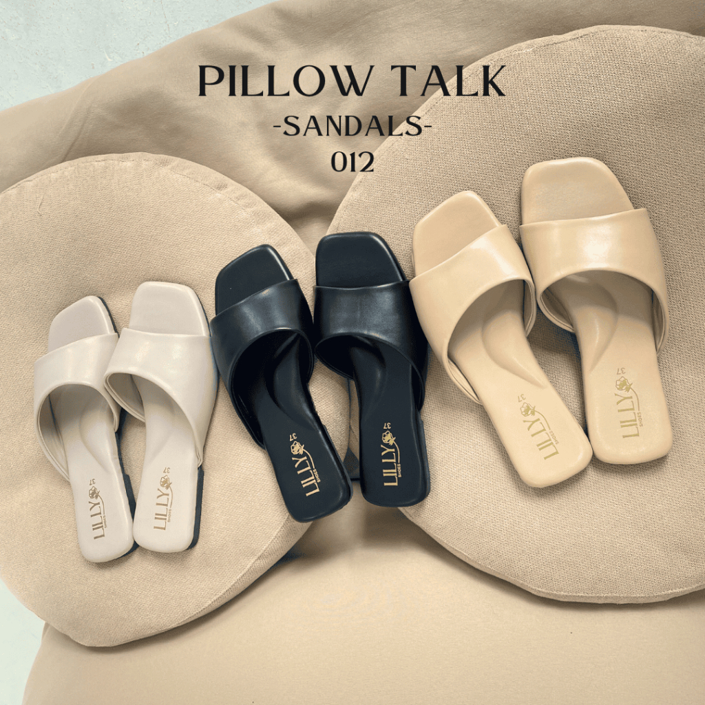 Sharisa Shoes รุ่น PILLOW TALK (012) รองเท้าแตะลูกคุณหนู พื้นนุ่มนิ่มพิเศษ มีฟองน้ำเสริมอุ้งเท้า น้ำหนักเบา ใส่สบาย