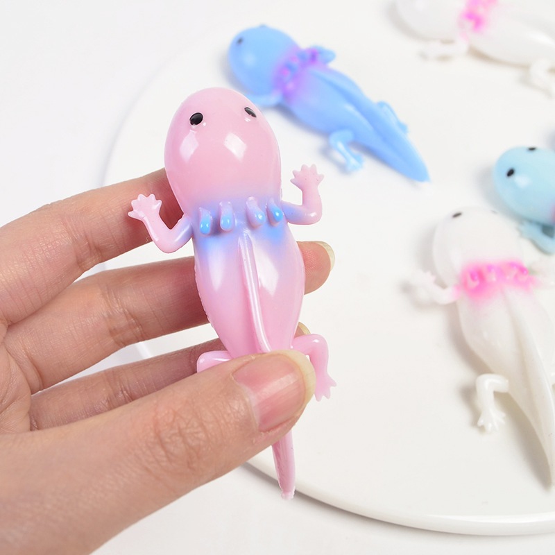 ของเล่นใส่นิ้ว หนังสติ๊กซาลาแมนเดอร์ ของเล่นยืดได้ Salamander Slingshot finger toy