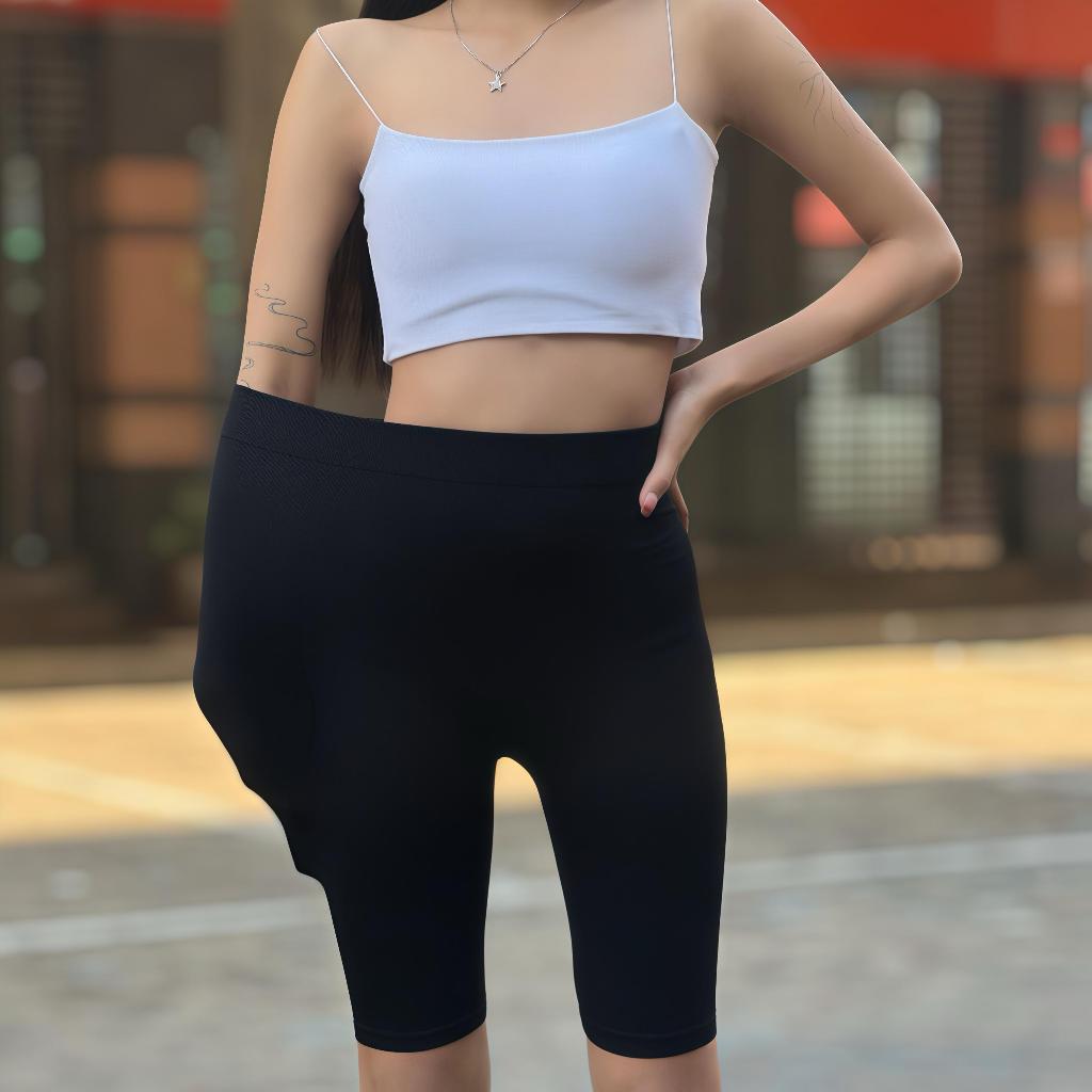 🌈พร้อมส่งจากไทย🎀COD🟠เลกกิ้ง ผ้ายืด กางเกง เลคกิ้ง กางเกงขาสั้น สาวอวบ ไซส์ใหญ่ เก็บปลายทาง ราคาถูก ส