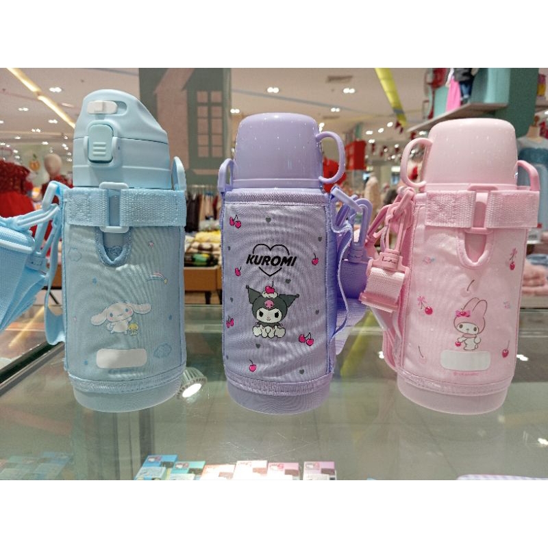 กระติกน้ำแสตนเลสเก็บความเย็น 2way sanrio แท้100%