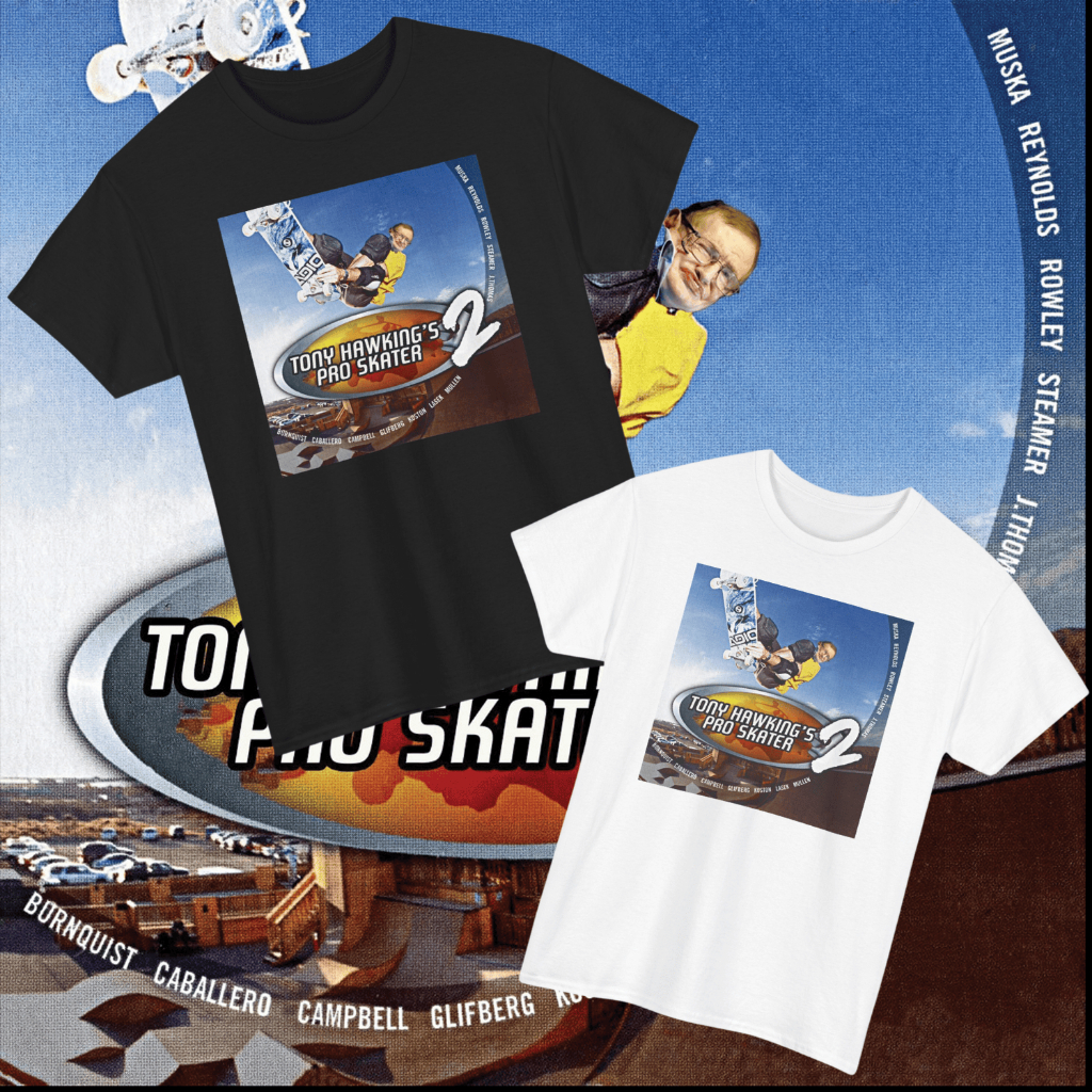 เสื้อยืด Tony Hawking's (Cotton 100%)
