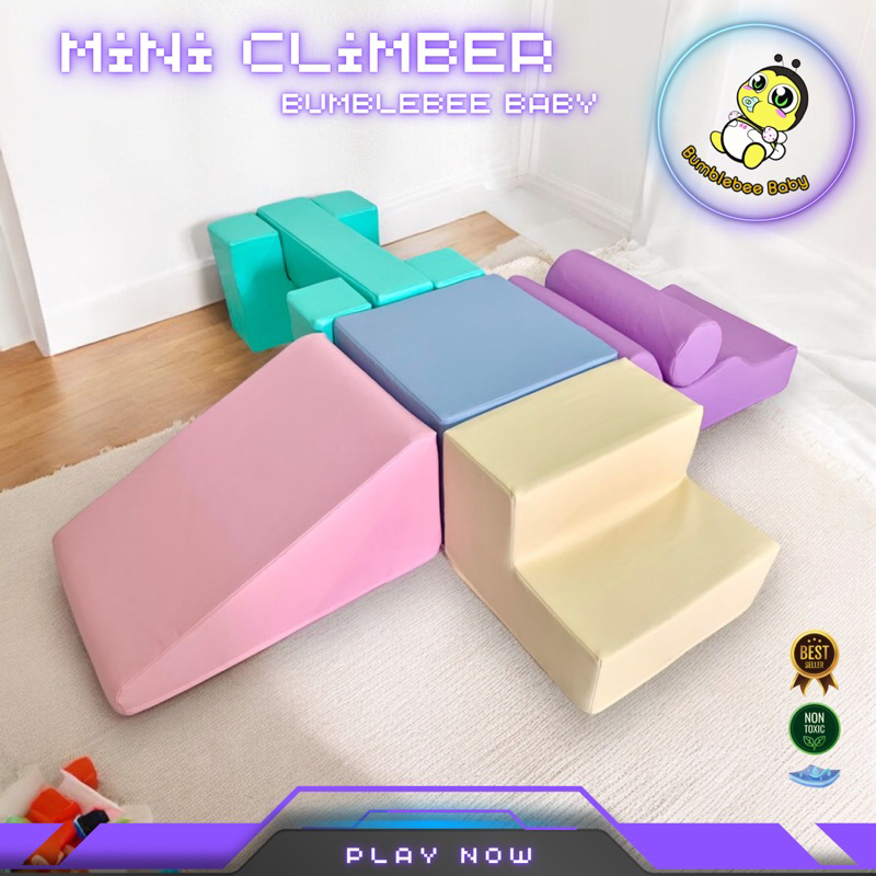 ชุดปีนป่าย Mini Climber ของเล่นเสริมสร้างพัฒนาการ soft play (BUMBLEBEE BABY) - รูปที่ 4