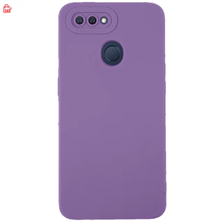 เคส สำหรับ OPPO A12 A5s F9 A7 CPH1909 CPH2083 เคสซิลิโคนนิ่ม กันกล้อง TPU สีพื้น