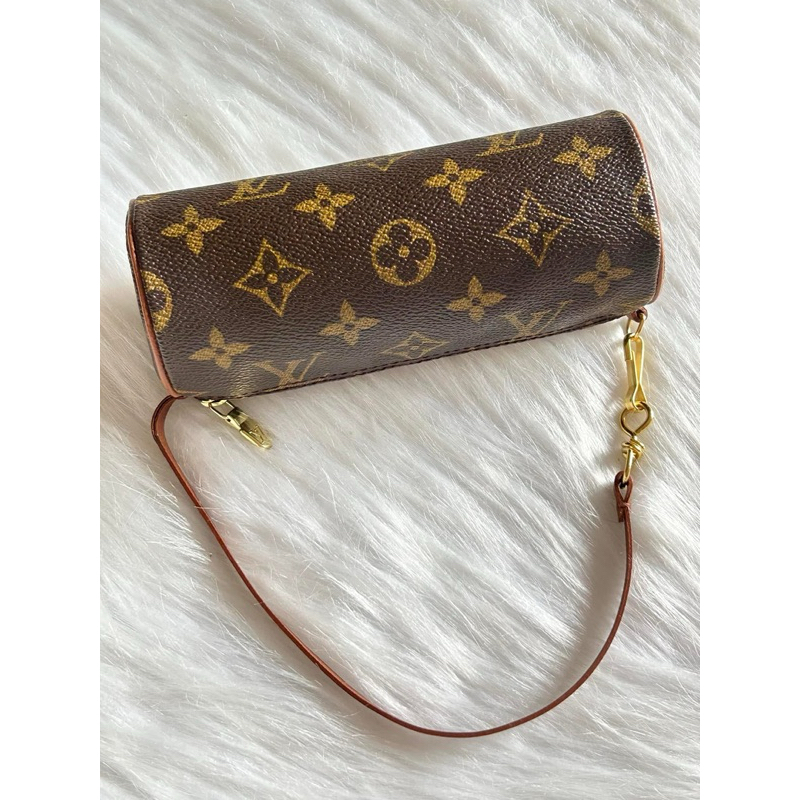 lv papillon pouch monogram vintage