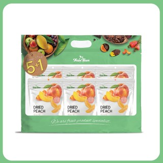 พีชอบแห้ง 5แถม1 Dried Peach Set5+1
