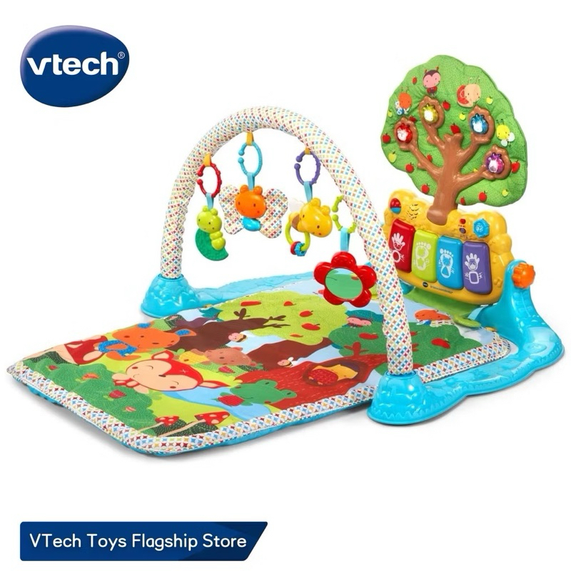 ของแท้มือ1 VTech Official Store 4 In 1 New Born Baby Gym Playmat Activity Gym Infant แผ่นรองคลานเพลย
