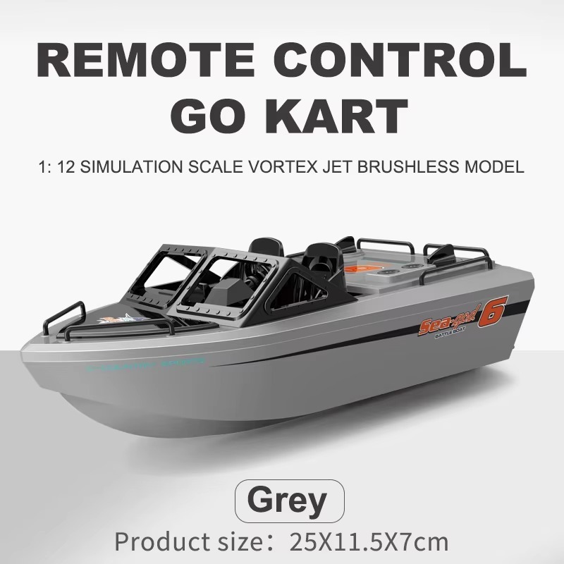 เรือบังคับ 10km/h Brushless Rc Boat 1:12 Remote Control 2.4GHz TX693