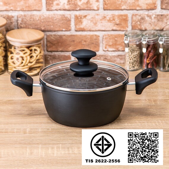 NITORI IH SLOW HEATING CASSEROLE POT 22CM ขนาด 22 ซม. KN3