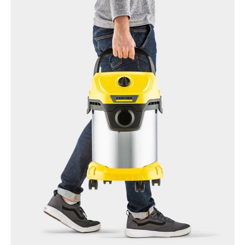 KARCHER เครื่องดูดฝุ่นแบบเปียกและแบบแห้ง WD 3 PREMIUM ขนาด 17 ลิตร - รูปที่ 3