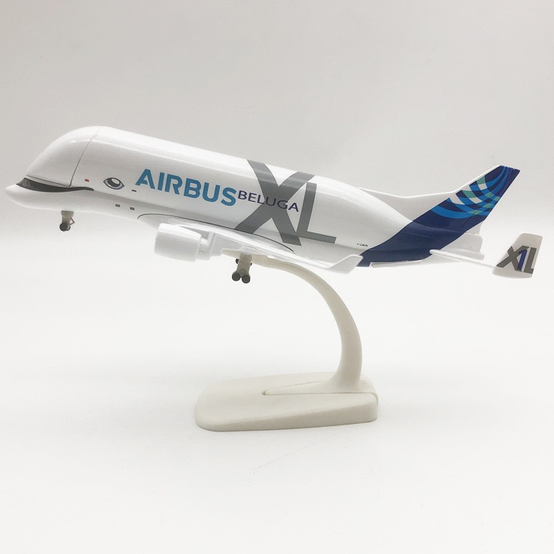 สินค้ามาใหม่ โมเดลเครื่องบิน Airbus BelugaXL A330-600ST ขนาด 20 ซม. ทำด้วยเหล็ก มีฐานตั้งโชว์ให้ สวย งานคุณภาพ – ของเล่น ราคา ถูกที่สุด ดีลบีเคเค แกลเลอรีภาพที่ 2