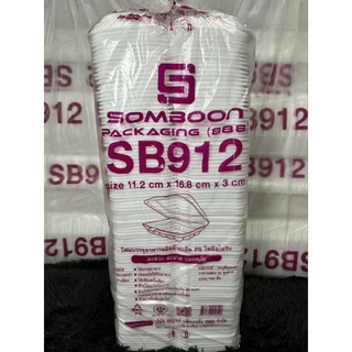 โฟมใส่อาหาร SB912 1แพ็ค5แถว