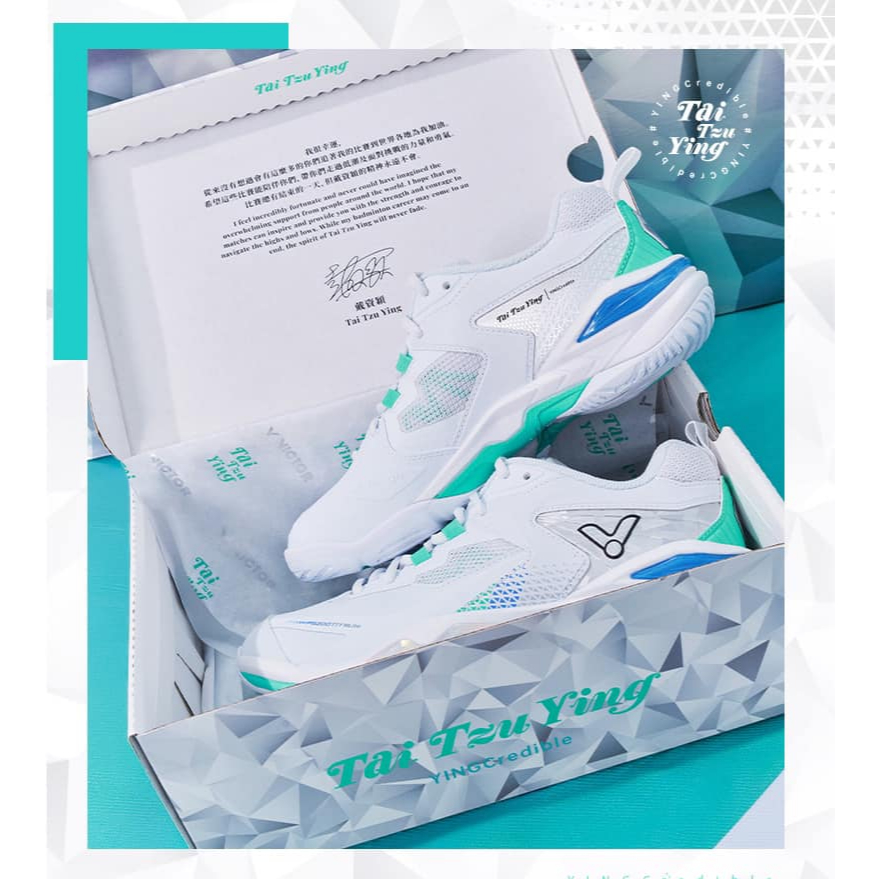 VICTOR รองเท้าแบดมินตันรุ่น P9200TTY NITROLITE รองเท้าสายซัพพอร์ตตัวใหม่ล่าสุด รุ่นพิเศษ Tai Tzu Yin