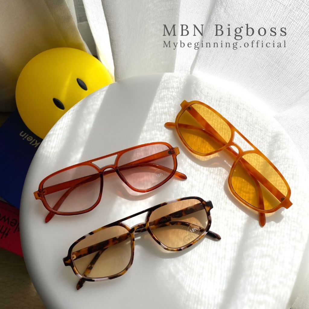 𝐌𝐁𝐍 รุ่น BigBoss แว่นกันแดด เลนส์กันแดด ป้องกันแสง UV 400