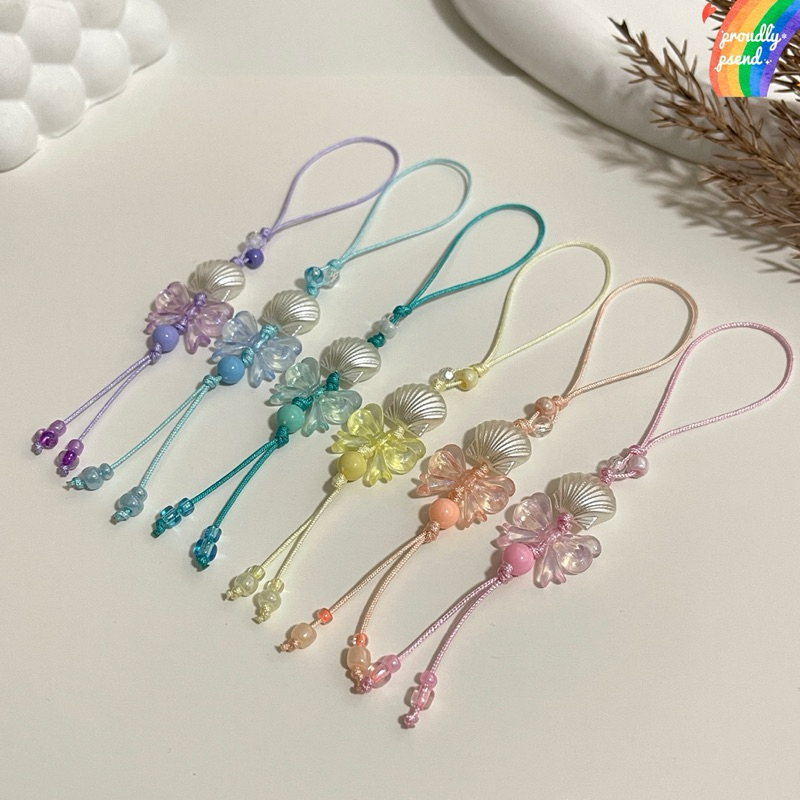 Phone Strap สายคล้องมือถือ คละสี คละแบบ
