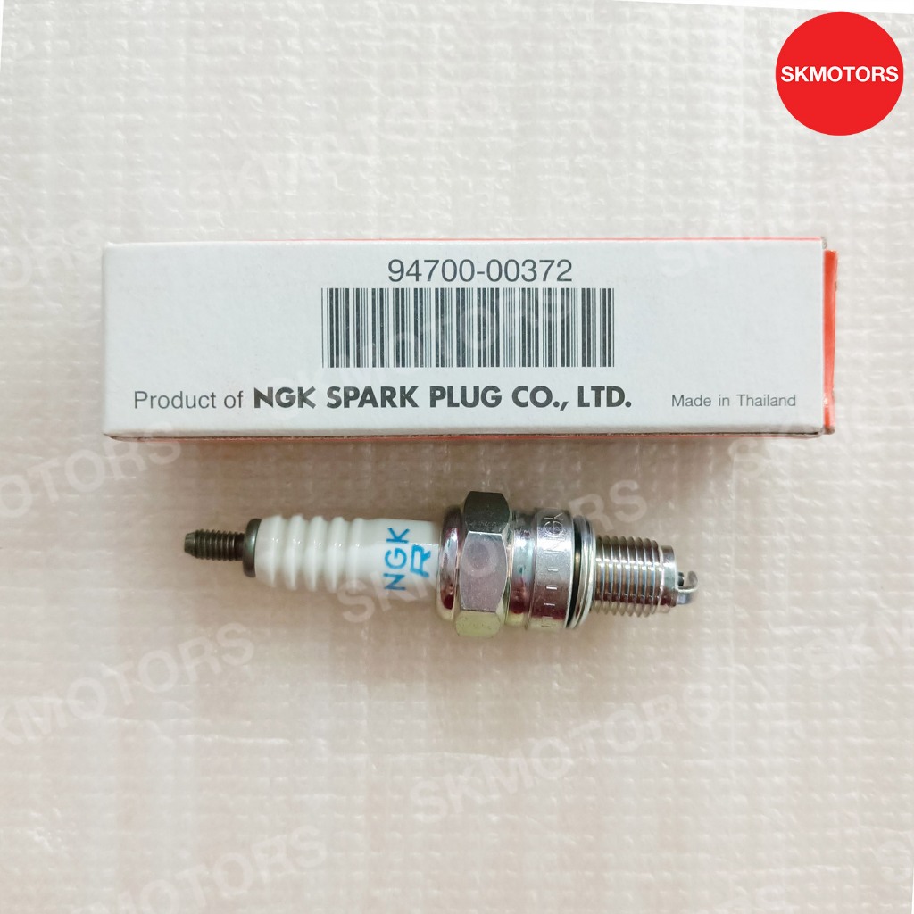 หัวเทียน NGK รหัส 94700-00372 สำหรับรถ YAMAHA FINN,SPARK115I,FINO,QBIX,GRANDFILANO,FREEGO,GT125,FILANO,MIO,TTX แท้100%
