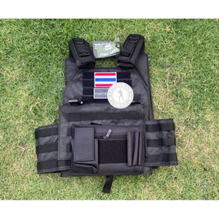 เสื้อเกราะกรมการปกครอง ป้ายCamp Swat ปลอกเสื้อเกราะ