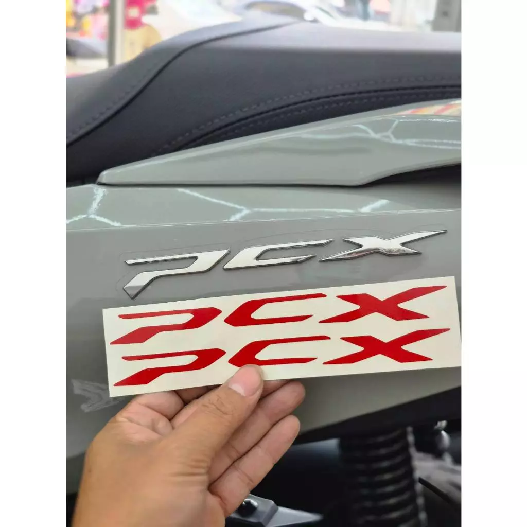 สติ๊กเกอร์ติดทับโลโก้ PCX160 (2021-2025)เลือกปีได้ thumbnail 4