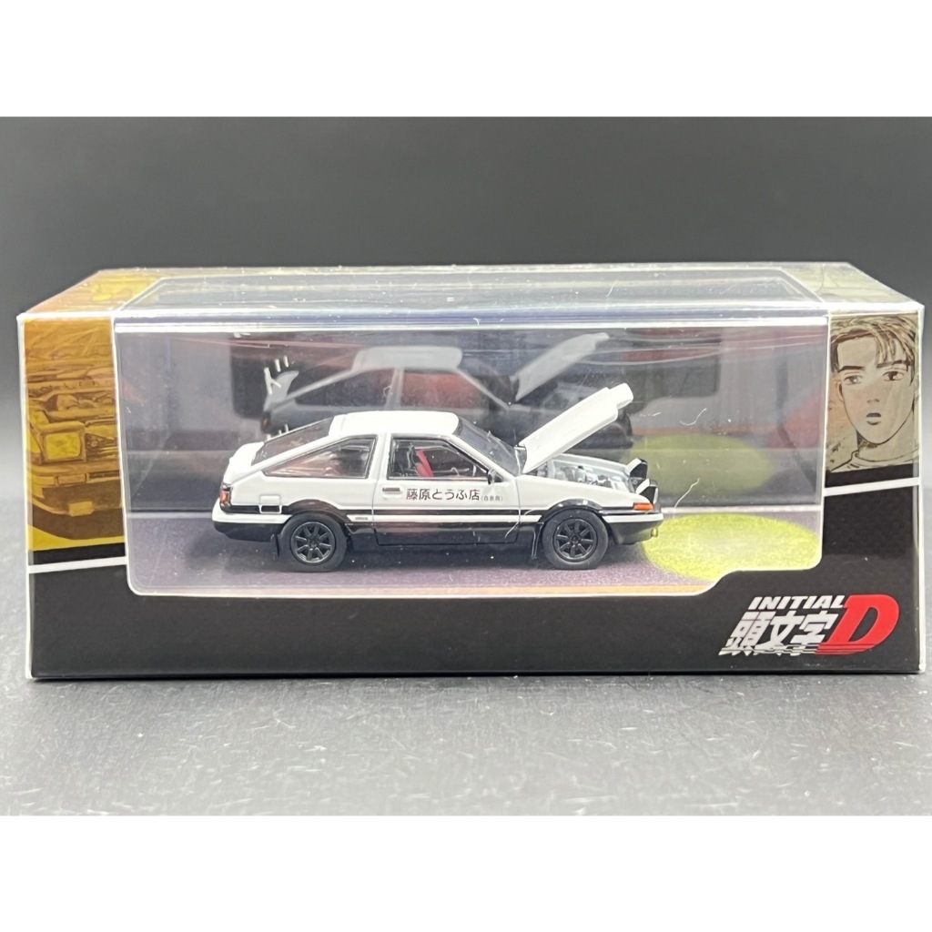Hobby JAPAN Toyota SPRINTER TRUENO (AE86) / INITIAL D Engine Mounted Model with Keisuke Takahashi