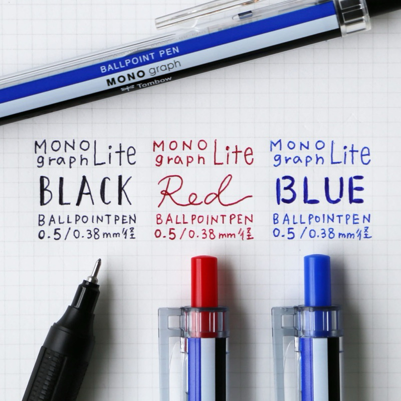 ปากกาลูกลื่น TOMBOW  Monograph Lite ขนาด 0.38  // 0.5