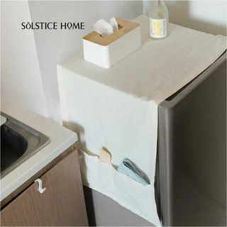 (มี 40 สี) ผ้าคลุมตู้เย็น แบบมีกระเป๋า - Solstice Home แต่งห้องครัว กันฝุ่นตู้เย็น สั่งตัดได้ตามขนาด