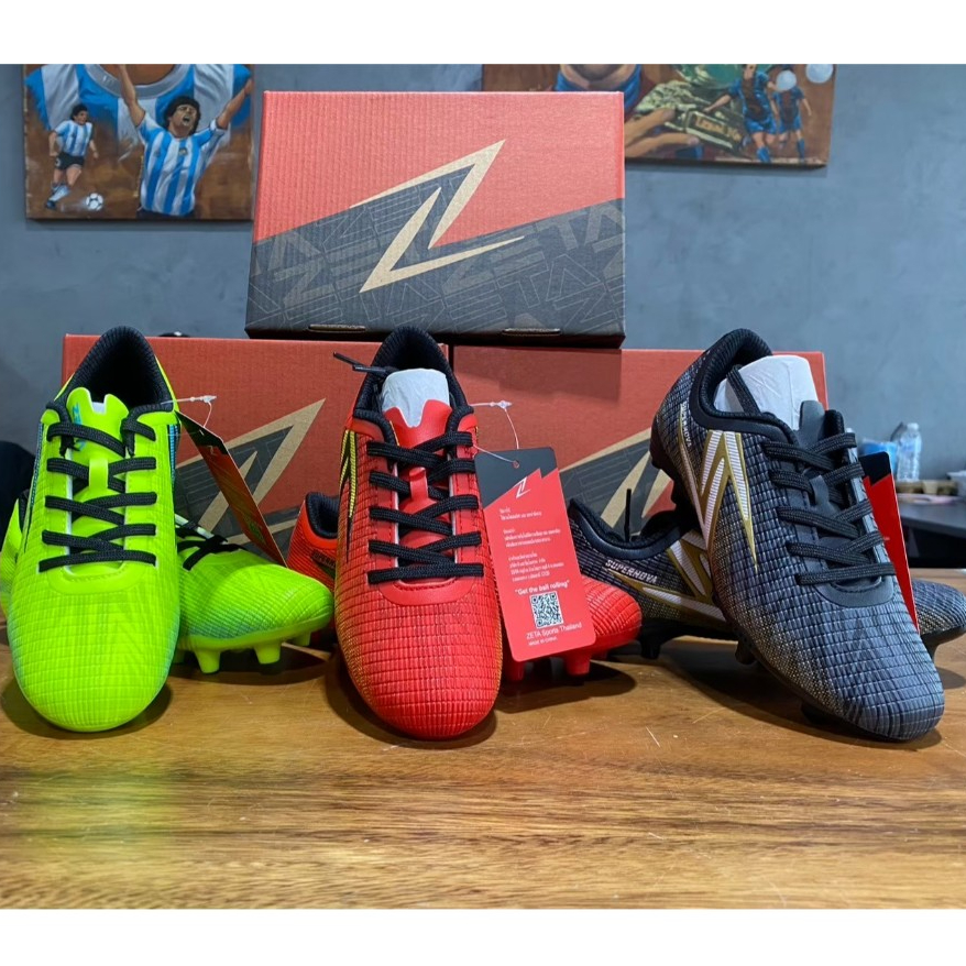 รองเท้าฟุตบอลเด็กZETA รุ่น SUPERNOVA JUNIOR รหัส ZTFSC04
