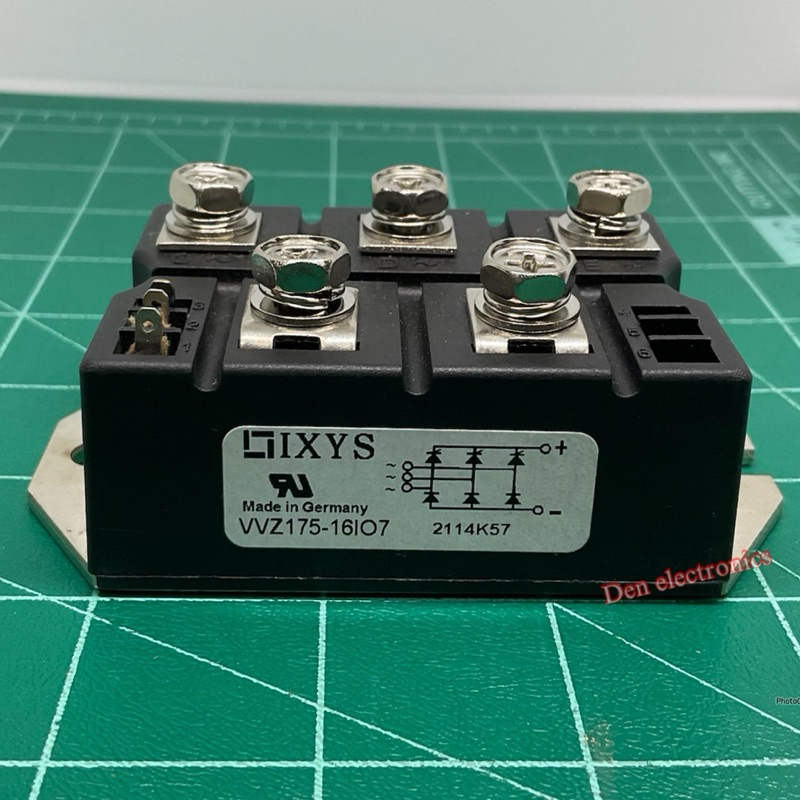 VVZ175-16IO7 โมดูลวงจรเรียงกระแสสามเฟส 167A 1600V โมดูล ไดโอด พร้อมส่ง