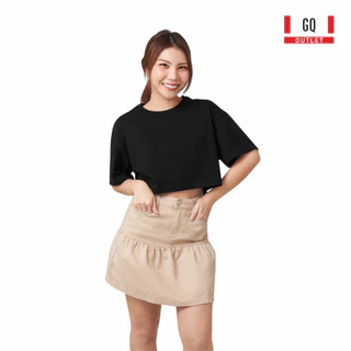 GQ Everyday Crop Top เสื้อครอปผู้หญิง มี 4 สี ยืดแต่ไม่ย้วย ระบายอากาศดี เย็นสบาย ไร้กลิ่นอับ women crop เสื้อคอป