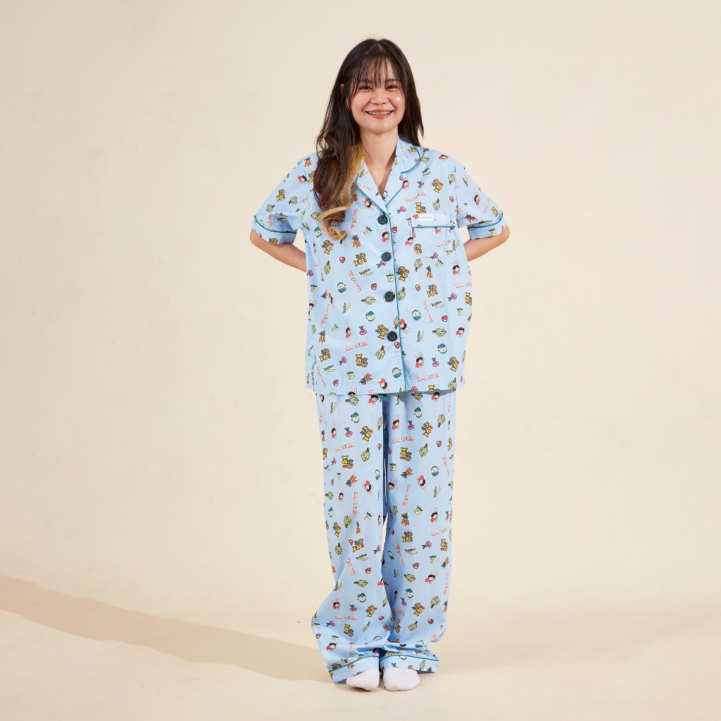 PAUL FRANK ชุดนอน WOMENS SS  MADE SALAD PANTS SET